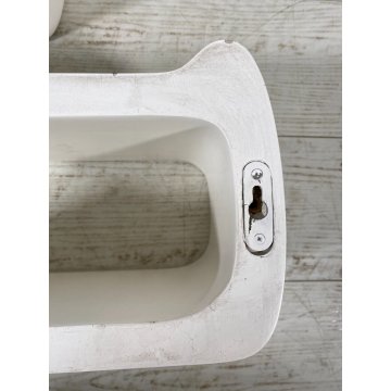 MENSOLA MODULARE MINIMALISTA Mobelhouse LEGNO BIANCO OPACO LACCATO DESIGN '80s