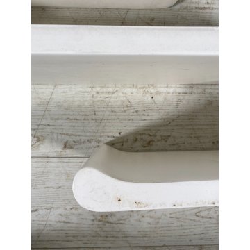 MENSOLA MODULARE MINIMALISTA Mobelhouse LEGNO BIANCO OPACO LACCATO DESIGN '80s