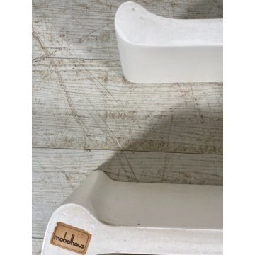 MENSOLA MODULARE MINIMALISTA Mobelhouse LEGNO BIANCO OPACO LACCATO DESIGN '80s