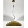 LAMPADARIO VINTAGE SOSPENSIONE HANGINGLAMP BRASS CEILING LIGHT METALLO OTTONE 70