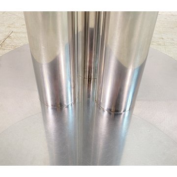 TAVOLO DESIGN MARCO ZANUSO PER ZANOTTA MOD. MARCUSO ACCIAIO CROMATO VETRO TABLE