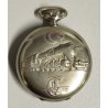 ANTICO OROLOGIO TASCA Zenith T.C. Devlet Demir Yollari RAILROAD OLD POCKET WATCH
