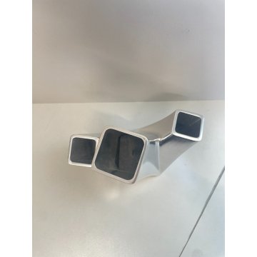 PORTAMATITE ALESSI TRINA VASO VASE design ACCIAIO 14 CM CORALLO STILIZZATO