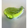 SCULTURA VETRO Murano SOMMERSO RANA VERDE MID-CENTURY VINTAGE PRESS-PAPIER