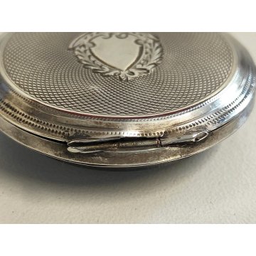 ANTICO OROLOGIO TASCA ARGENTO Philippe Watch + catena OLD SILVER POCKET WATCH