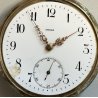 ANTICO OROLOGIO TASCA Omega ARGENTO 800 epoca 900 TASCHINO Old Pocket Watch