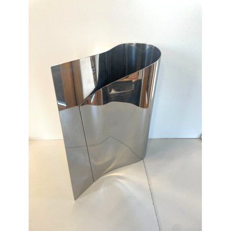 VASO PORTA FIORI ALESSI E-LI-LI VASE design ACCIAIO MODERNO ITALY MASSIMILIANO