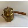 RARA CAFFETTIERA NAPOLETANA VINTAGE 5 TAZZE OTTONE CAFFE MOCALEGNO EPOCA 60's
