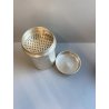 RARA CAFFETTIERA NAPOLETANA VINTAGE 5 TAZZE OTTONE CAFFE MOCALEGNO EPOCA 60's