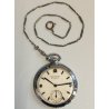 ANTICO OROLOGIO TASCA Chronometre HELVETIA Extra + catena OLD POCKET WATCH epoca