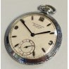 ANTICO OROLOGIO TASCA Chronometre HELVETIA Extra + catena OLD POCKET WATCH epoca