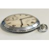 ANTICO OROLOGIO TASCA Chronometre HELVETIA Extra + catena OLD POCKET WATCH epoca