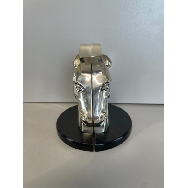 Fermalibri A Forma Di Testa Di Cavallo Vintage - 1 Paio In Resina - Decorazione Multifunzionale Per Ufficio E Casa