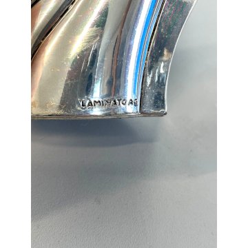 SET SCRIVANIA LUSSO CAVALLO PIERRE CARDIN LAMINATO ARGENTO SILVER HORSE DESIGN