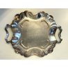 VASSOIO QUADRATO SILVERPLATED CON MANICI NASTRO BORDO MOSSO SERVIZIO PORTATA 900