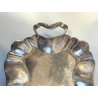VASSOIO QUADRATO SILVERPLATED CON MANICI NASTRO BORDO MOSSO SERVIZIO PORTATA 900