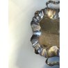 VASSOIO QUADRATO SILVERPLATED CON MANICI NASTRO BORDO MOSSO SERVIZIO PORTATA 900
