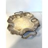 VASSOIO QUADRATO SILVERPLATED CON MANICI NASTRO BORDO MOSSO SERVIZIO PORTATA 900