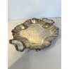 VASSOIO QUADRATO SILVERPLATED CON MANICI NASTRO BORDO MOSSO SERVIZIO PORTATA 900