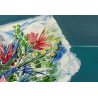 QUADRO DIPINTO OLIO TELA  Josuè Biancini  NATURA MORTA BOUQUET FIORI '900