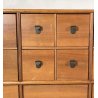 CREDENZA CASSETTIERA DESIGN FABIO LENCI BERNINI 1973 ROTELLE SIDEBOARD ANNI 70