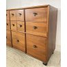CREDENZA CASSETTIERA DESIGN FABIO LENCI BERNINI 1973 ROTELLE SIDEBOARD ANNI 70