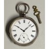ANTICO OROLOGIO TASCA ARGENTO 935 epoca 900 TASCHINO Old Pocket Watch CARROZZA