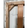 QUANDRO DESIGN GIUSEPPE AMADIO ACRILICRO MABATI MODERNO ASTRATTO BIANCO  VINTAGE