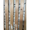 QUANDRO DESIGN GIUSEPPE AMADIO ACRILICRO MABATI MODERNO ASTRATTO BIANCO  VINTAGE