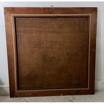 QUADRO DIPINTO OLIO TELA RITRATTO ROMANTICO GIOVANE NOBILDONNA EPOCA 800