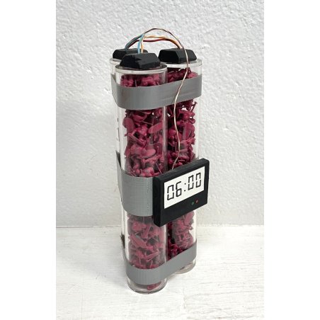 SCULTURA TNT RARA PAOLO CERIBELLI SOLDATINI DESIGN WORLD ITALIA POP ART MISTICA