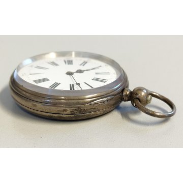 ANTICO OROLOGIO TASCA Cylindre epoca TASCHINO Old Pocket Watch Montre de poche