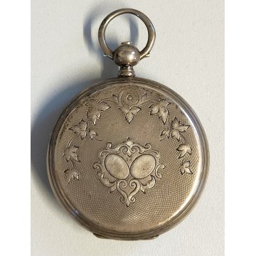 ANTICO OROLOGIO TASCA Cylindre epoca TASCHINO Old Pocket Watch Montre de poche