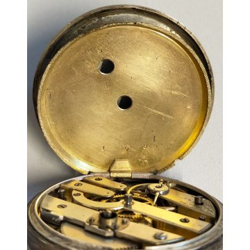 ANTICO OROLOGIO TASCA Cylindre epoca TASCHINO Old Pocket Watch Montre de poche