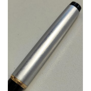 RARA Montblanc 38s PENNA SFERA nero argento ANNI 60 OLD BALLPOINT PEN collezione