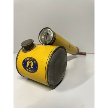 ANTICO SPRUZZATORE INSETTICIDA VINTAGE Universal Garden YELLOW BLUE SPRAYER '50s
