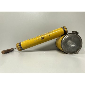 ANTICO SPRUZZATORE INSETTICIDA VINTAGE Universal Garden YELLOW BLUE SPRAYER '50s