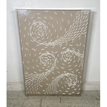 GRANDE QUADRO BARCHE GUSMAROLI RICCARDO VORTICE DESIGN VERONA MONOCROMO VORTEX