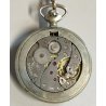 ANTICO OROLOGIO TASCA Molnija USSR + catena OLD POCKET WATCH epoca LIBERTY