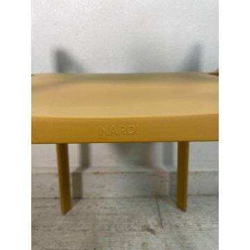 SET 6 SEDIE GIALLE PLASTICA DA ESTERNO SEDIA DESIGN NARDI TRILL ARMCHAIR YELLOW