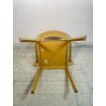 SET 6 SEDIE GIALLE PLASTICA DA ESTERNO SEDIA DESIGN NARDI TRILL ARMCHAIR YELLOW