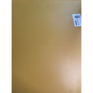 SET 6 SEDIE GIALLE PLASTICA DA ESTERNO SEDIA DESIGN NARDI TRILL ARMCHAIR YELLOW