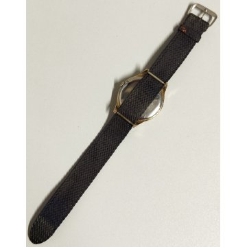 ANTICO OROLOGIO POLSO Perseo Infrangibile DORATO anni 60 OLD GOLDEN WRIST WATCH