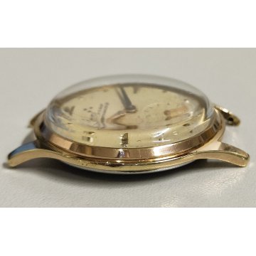 ANTICO OROLOGIO POLSO Perseo Infrangibile DORATO anni 60 OLD GOLDEN WRIST WATCH