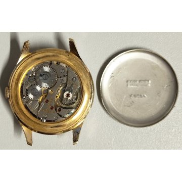 ANTICO OROLOGIO POLSO Perseo Infrangibile DORATO anni 60 OLD GOLDEN WRIST WATCH