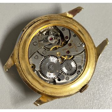 ANTICO OROLOGIO POLSO Perseo Infrangibile DORATO anni 60 OLD GOLDEN WRIST WATCH