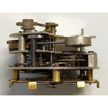 ANTICO OROLOGIO tavolo OFFICIER PENDULETTE Sveglia Viaggio DESK CLOCK officielle