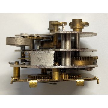 ANTICO OROLOGIO tavolo OFFICIER PENDULETTE Sveglia Viaggio DESK CLOCK officielle
