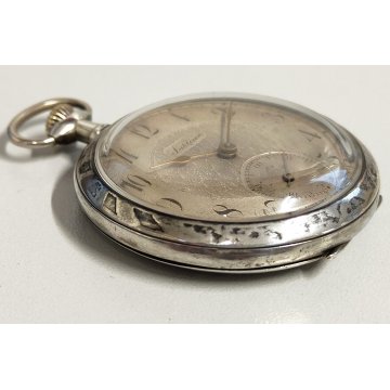 ANTICO OROLOGIO TASCA Sublime ARGENTO 800 epoca 900 TASCHINO Old Pocket Watch
