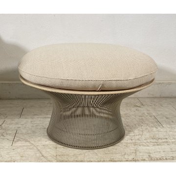 POLTRONA DESIGN Warren Platner Knoll International 1966 LOUNGE ARMCHAIR POUF OLD